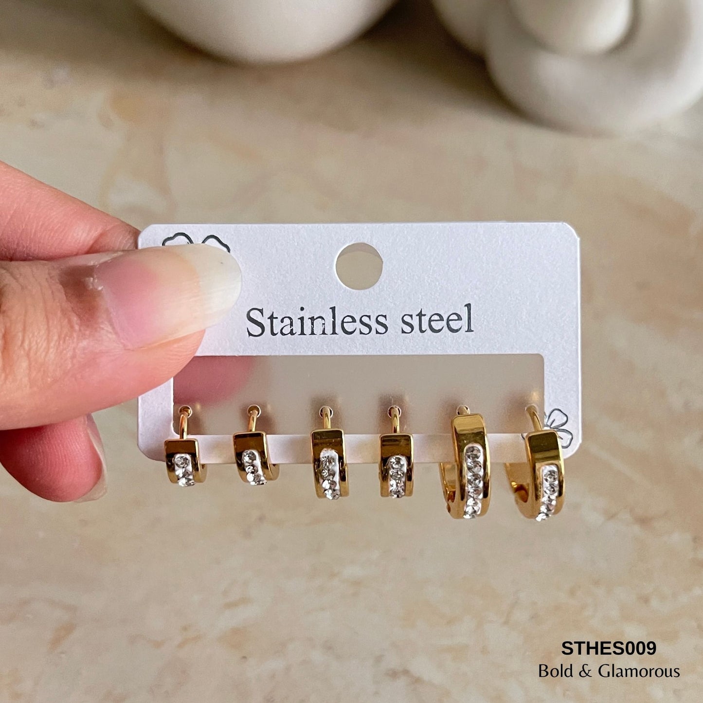 Hoop Earring Set | STHES009 | Set#9