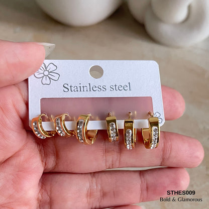 Hoop Earring Set | STHES009 | Set#9