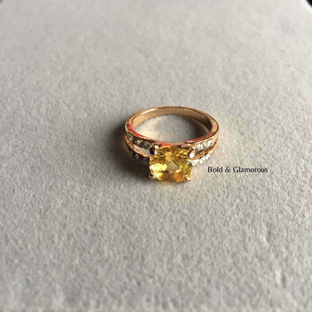 Diamond Cut Ring | DCR04 | Yellow
