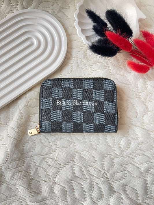 11 Card Slot Wallet : Blue Gray