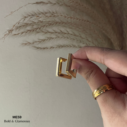 Square Earring | ME59 | Hera