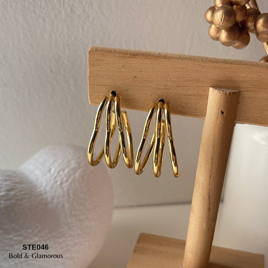 Statement Earring | STE046 | Alex