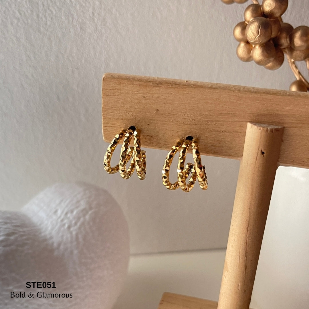 Statement Earring | STE051 | Larke