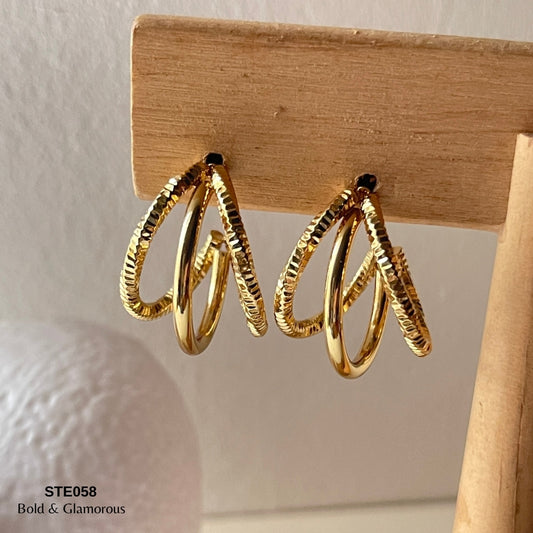 Statement Earring | STE058 | Hailey