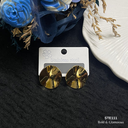 Statement Earring | STE111 | Gold