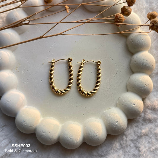 Statement Hoop Earring | SSHE003