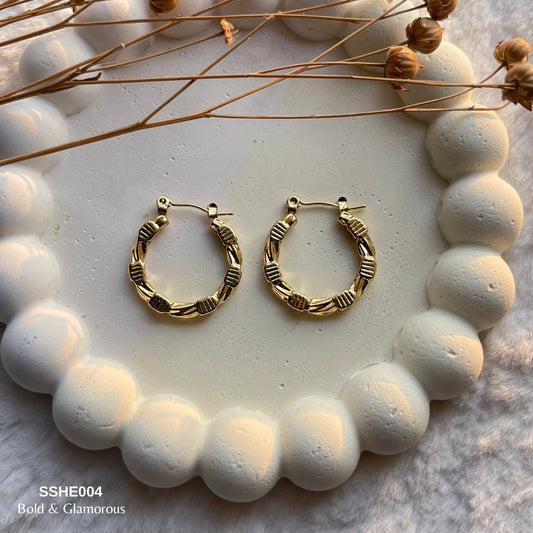 Statement Hoop Earring | SSHE004