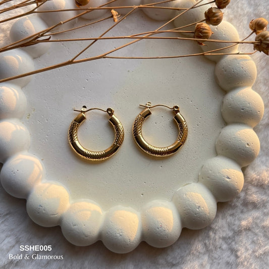 Statement Hoop Earring | SSHE005