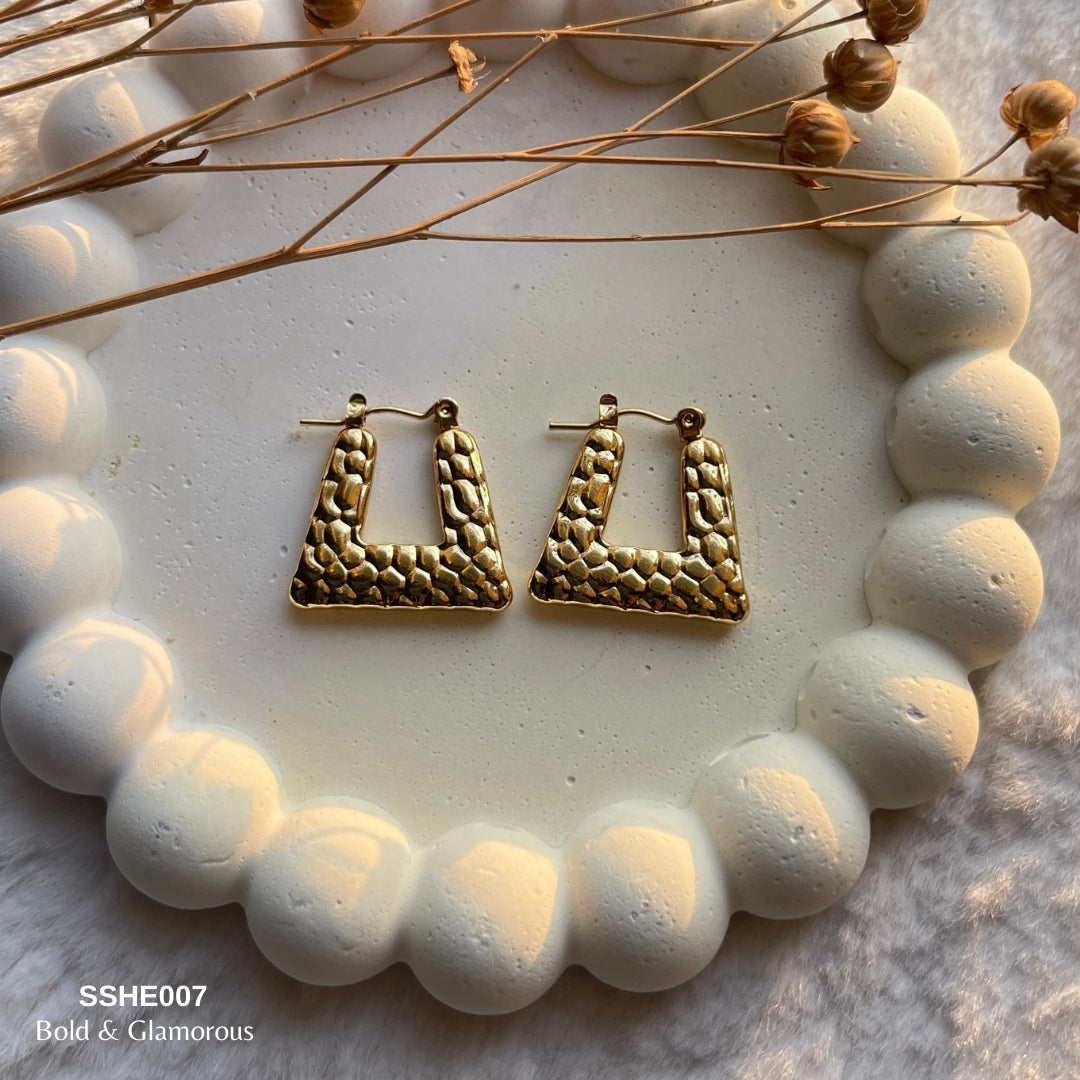 Statement Hoop Earring | SSHE007