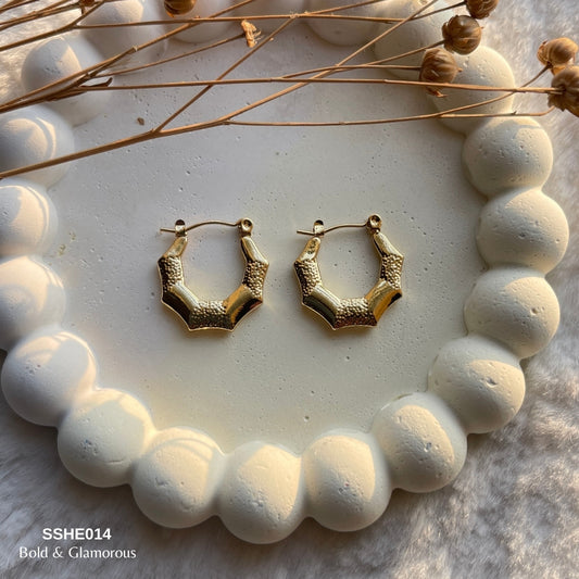 Statement Hoop Earring | SSHE014