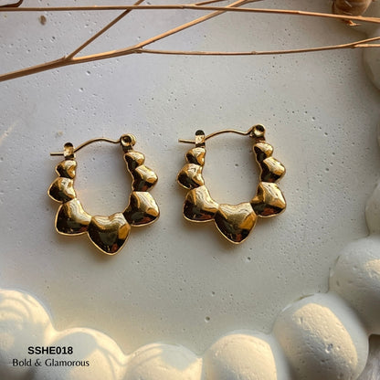 Statement Hoop Earring | SSHE018