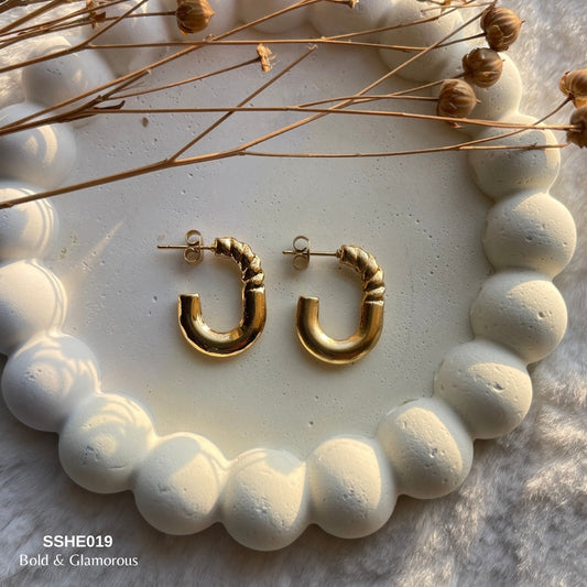 Statement Hoop Earring | SSHE019