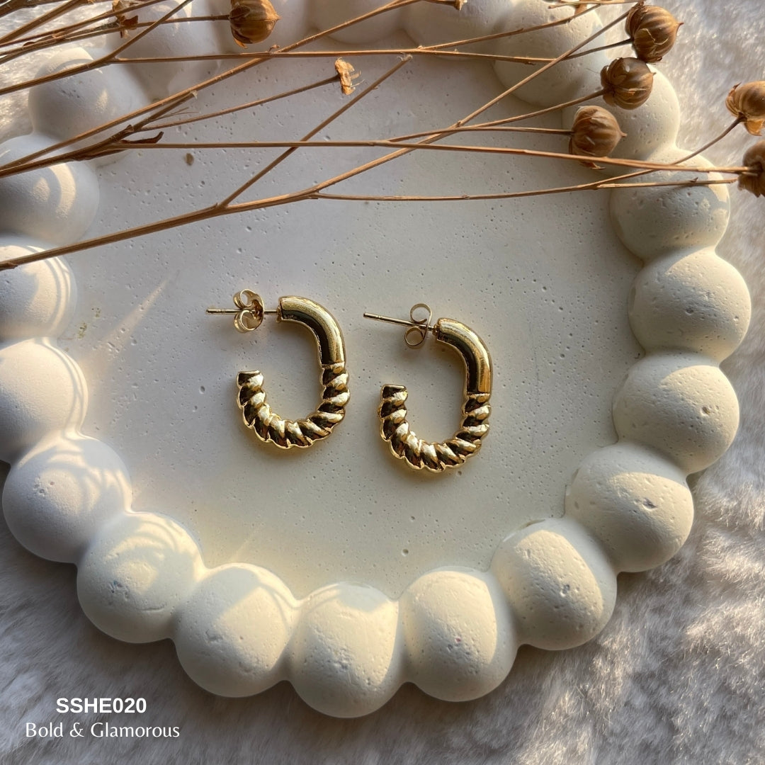 Statement Hoop Earring | SSHE020