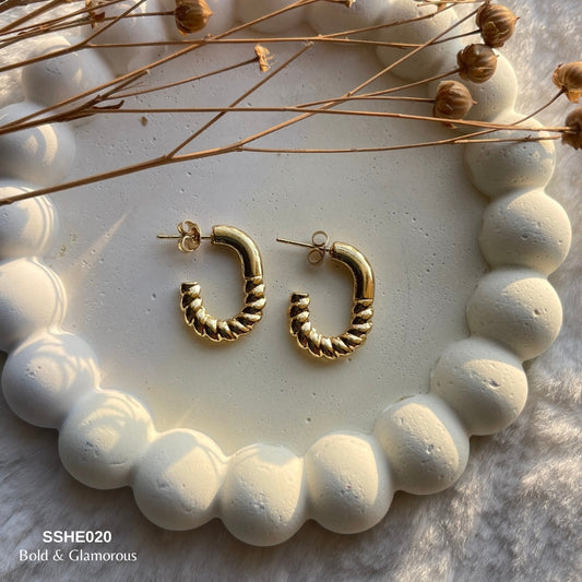 Statement Hoop Earring | SSHE020