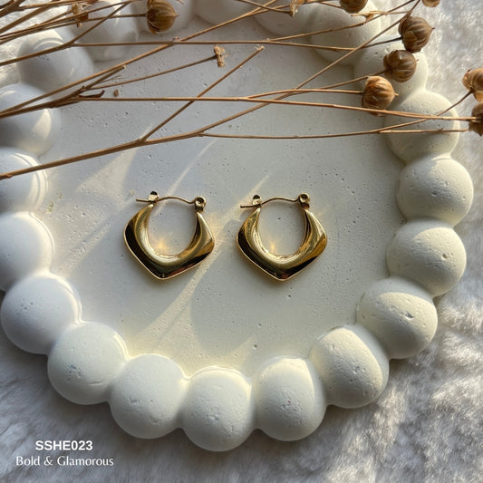 Statement Hoop Earring | SSHE023