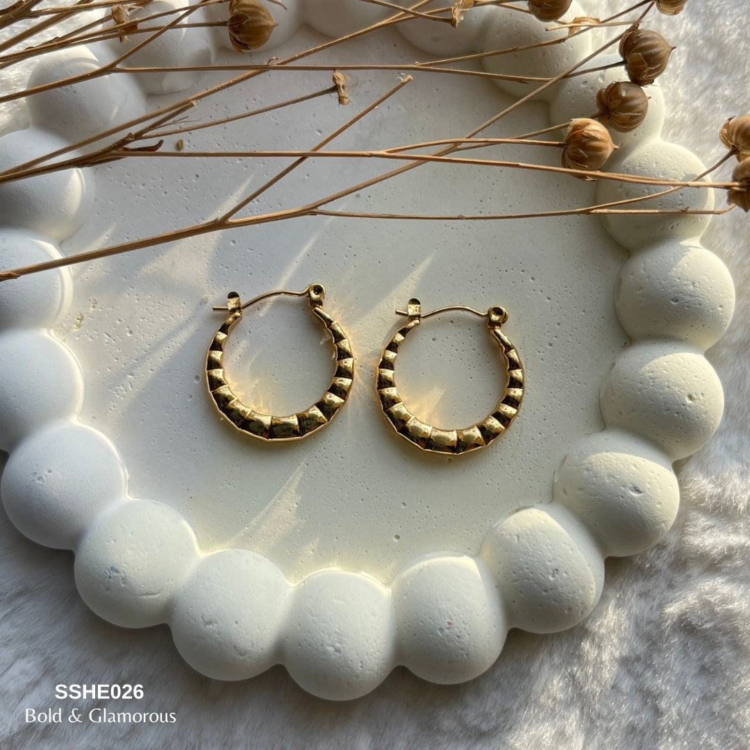 Statement Hoop Earring | SSHE026