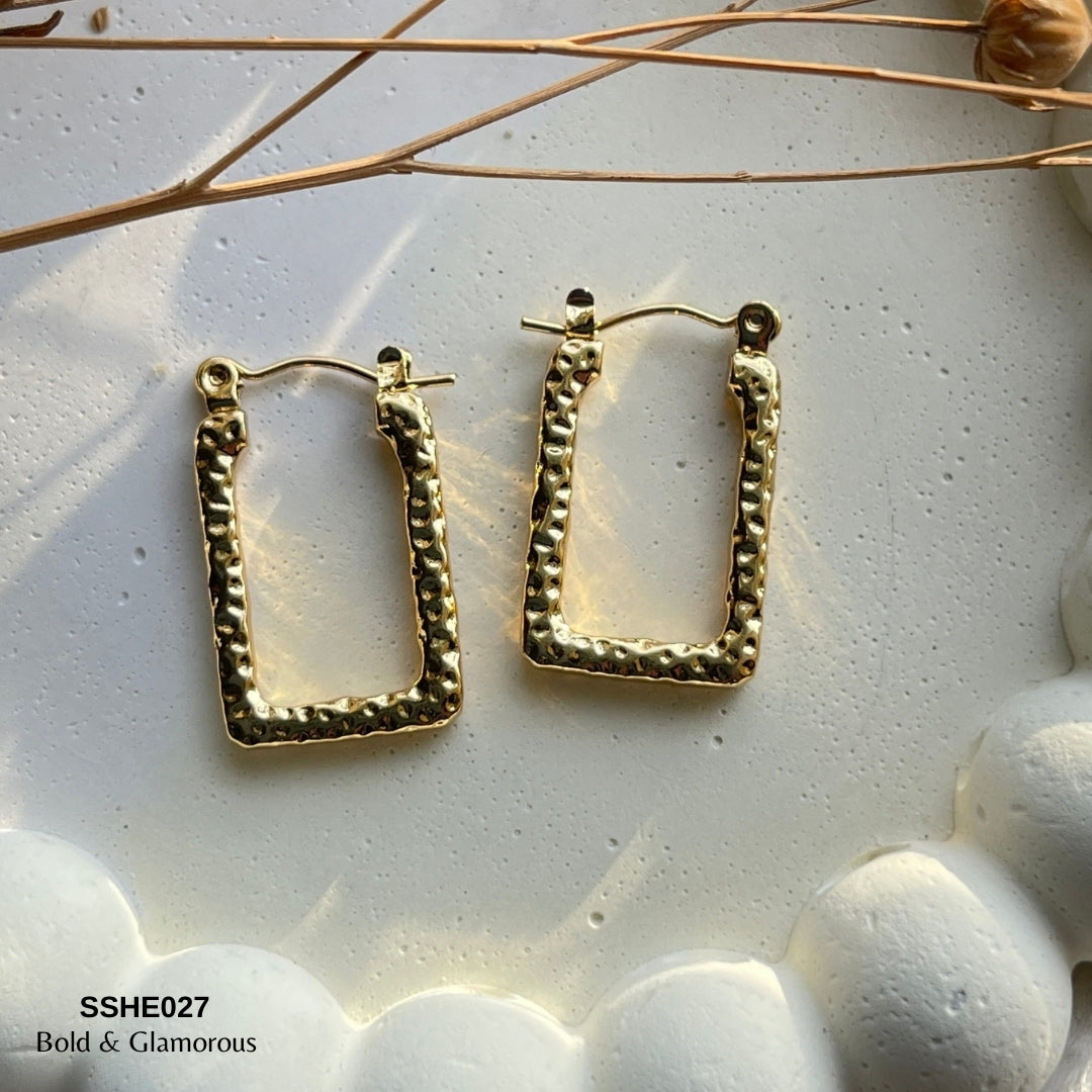 Statement Hoop Earring | SSHE027