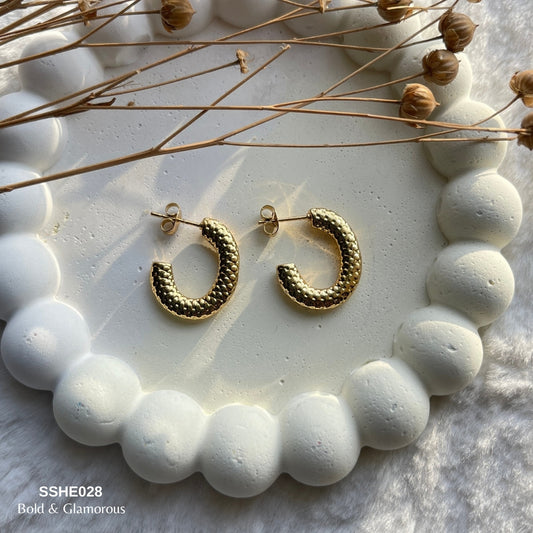 Statement Hoop Earring | SSHE028
