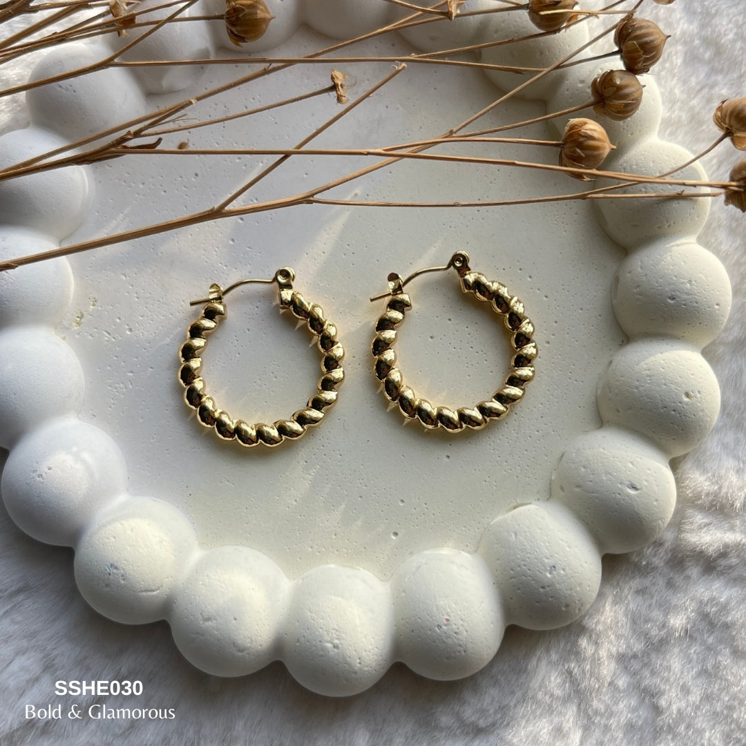 Statement Hoop Earring | SSHE030