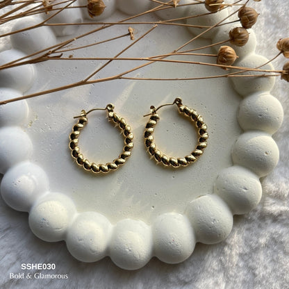 Statement Hoop Earring | SSHE030