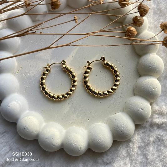 Statement Hoop Earring | SSHE030