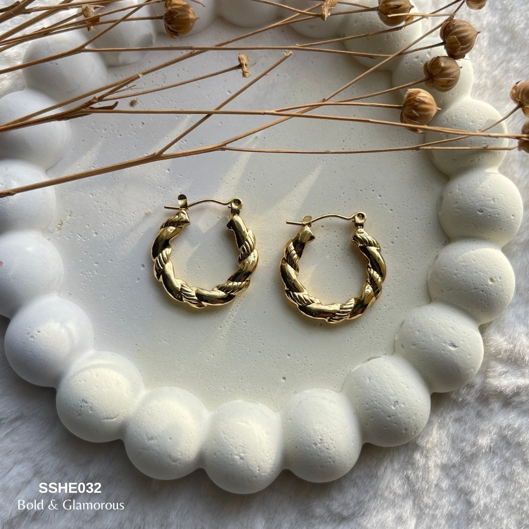 Statement Hoop Earring | SSHE032