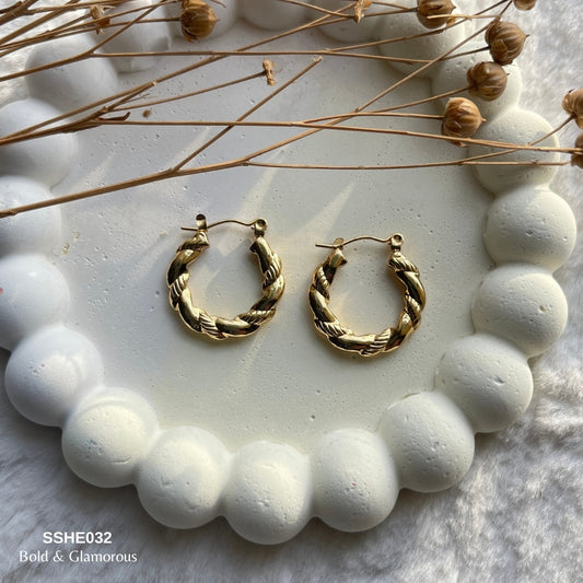 Statement Hoop Earring | SSHE032