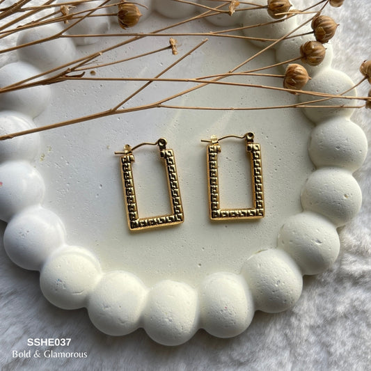 Statement Hoop Earring | SSHE037