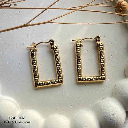 Statement Hoop Earring | SSHE037