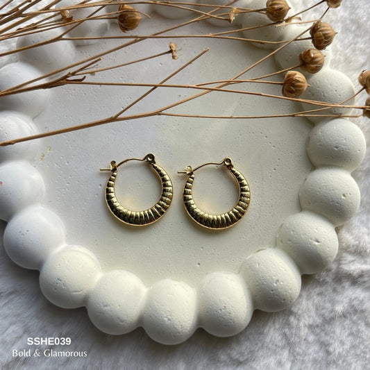 Statement Hoop Earring | SSHE039