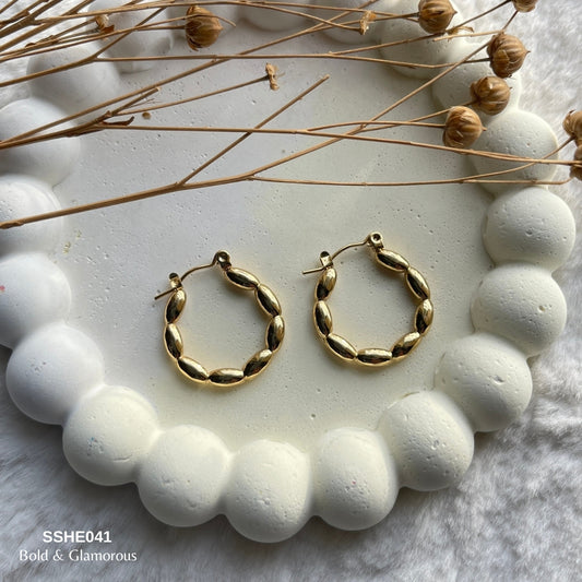 Statement Hoop Earring | SSHE041