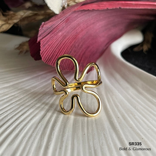 Statement Ring | SR335 | Gold