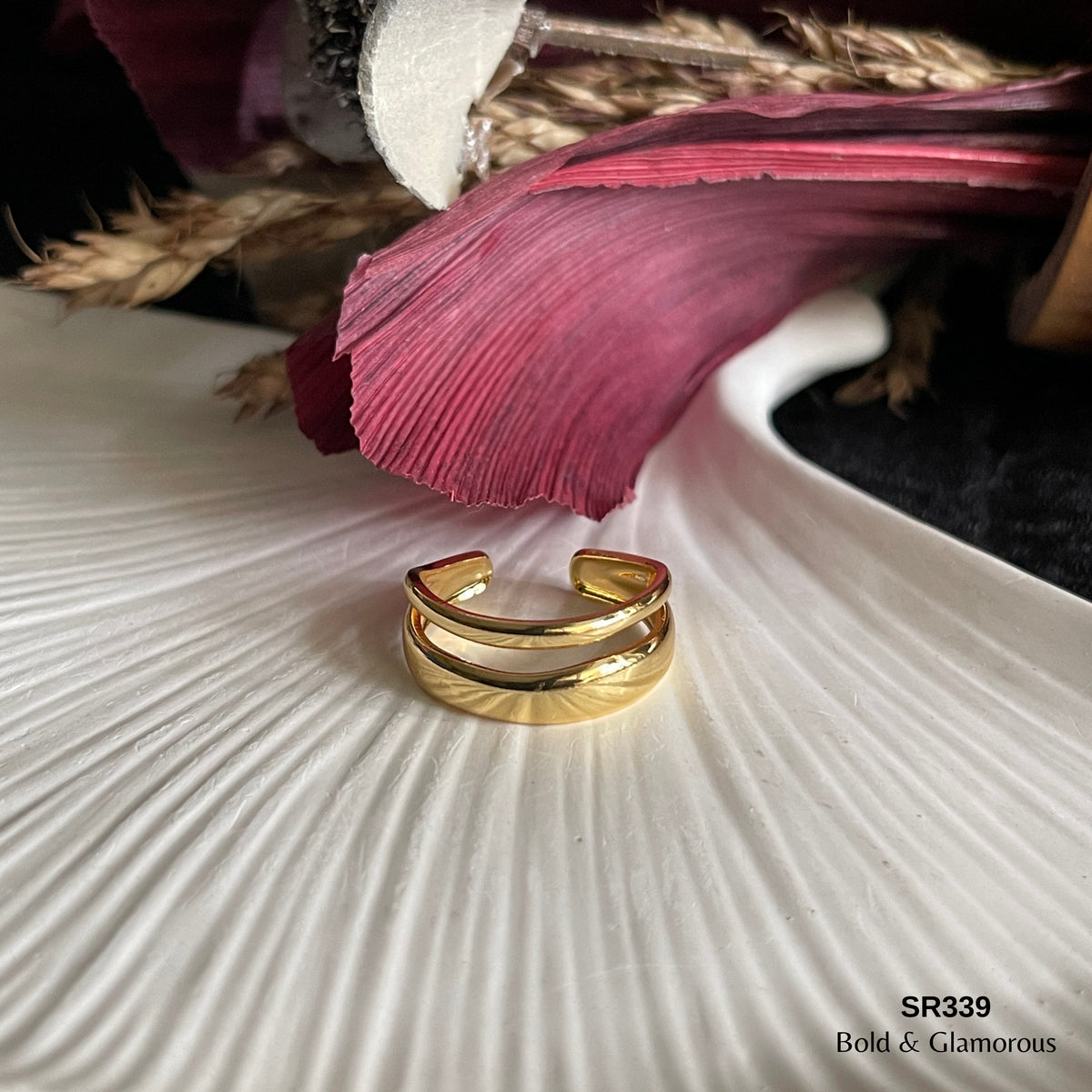 Statement Ring | SR339 | Gold