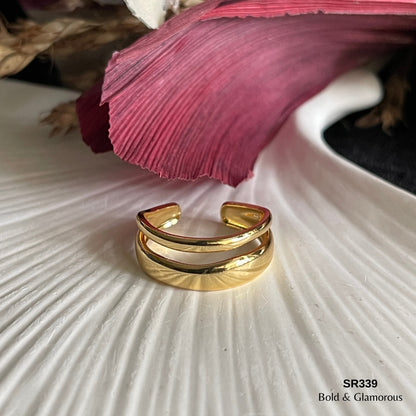 Statement Ring | SR339 | Gold