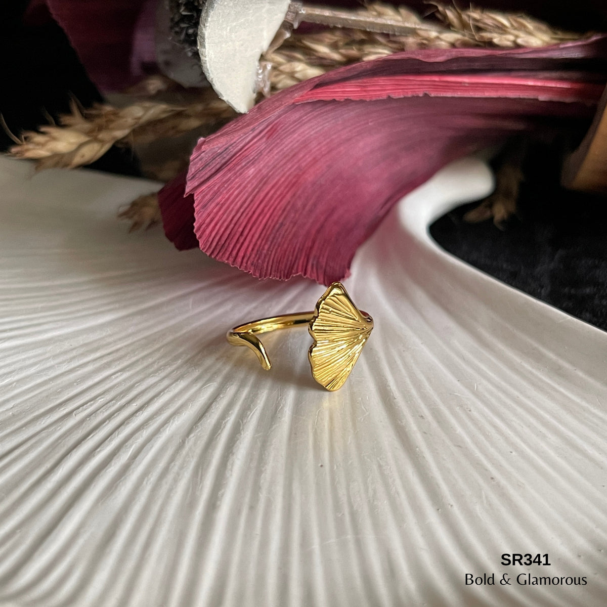 Statement Ring | SR341 | Gold