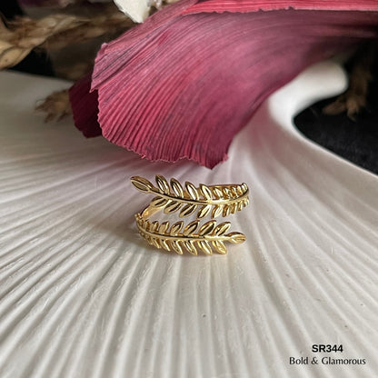Statement Ring | SR344 | Gold