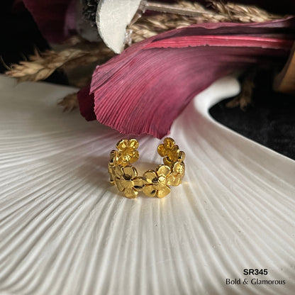 Statement Ring | SR345 | Gold