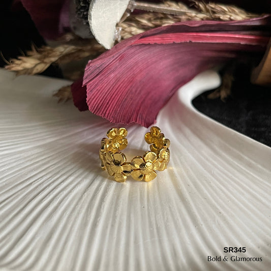 Statement Ring | SR345 | Gold