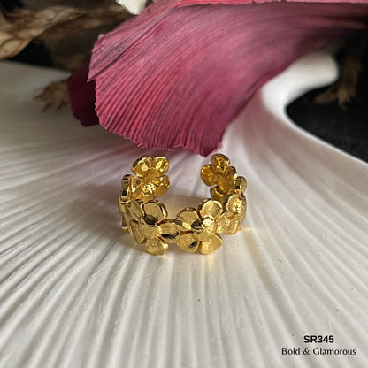 Statement Ring | SR345 | Gold