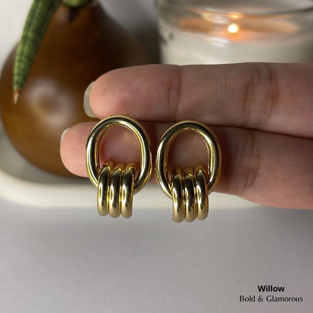 Stud Earring | ME46 | Willow