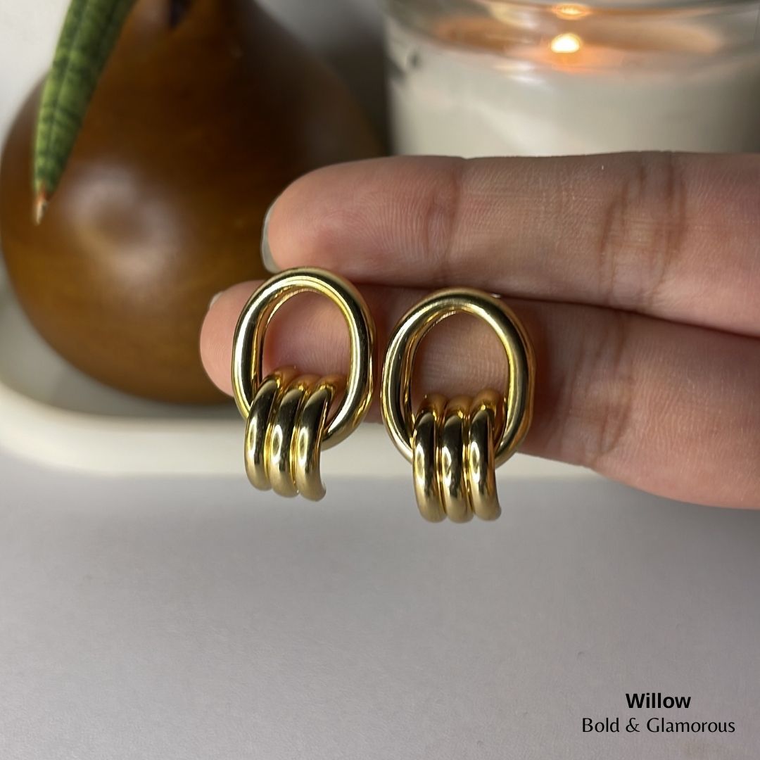 Stud Earring | ME46 | Willow