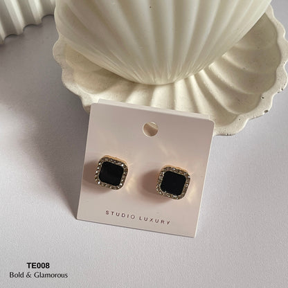 Earring TE008 Black