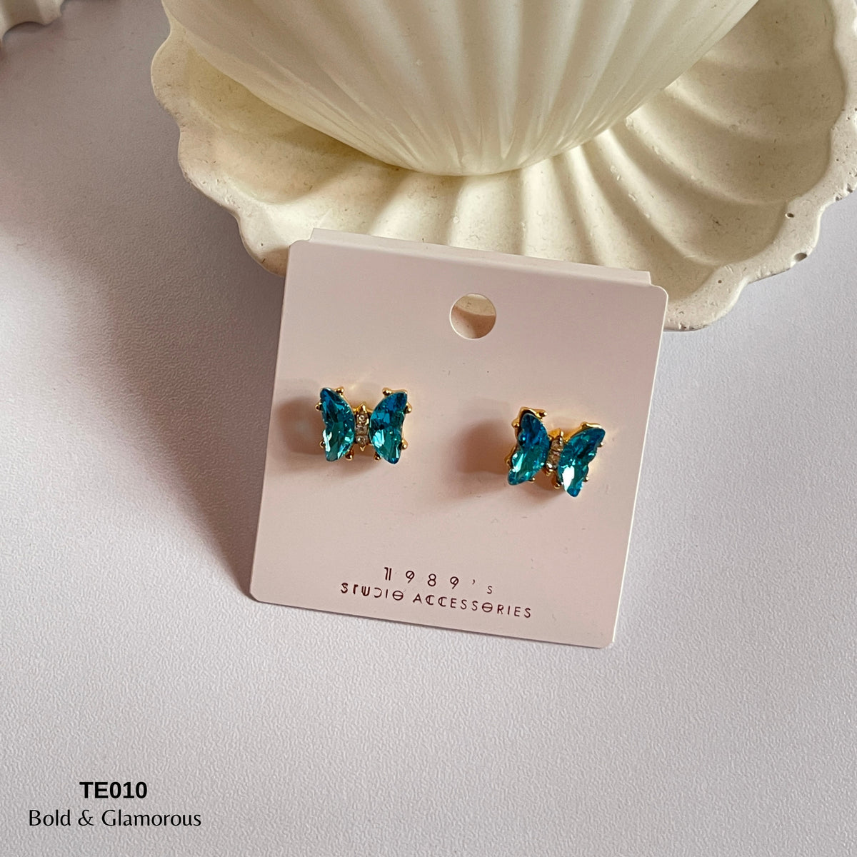 Earring TE010 Blue
