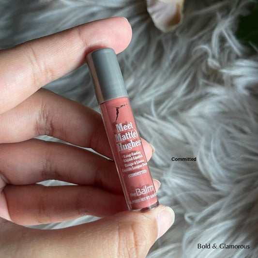 The Balm Meet Matte Hughes Liquid Lipstick | Committed