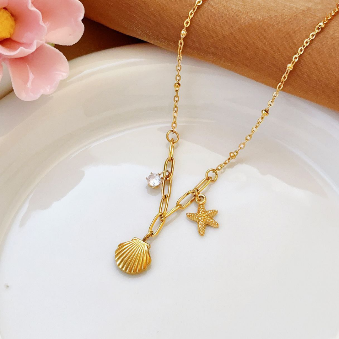 Necklace | SN236 | Shell Charm