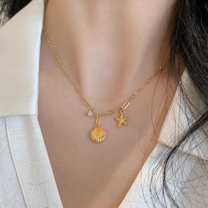 Necklace | SN236 | Shell Charm