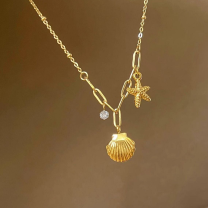 Necklace | SN236 | Shell Charm