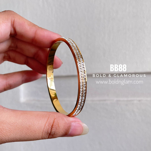 Bangle Bracelet | BB88 | Gold