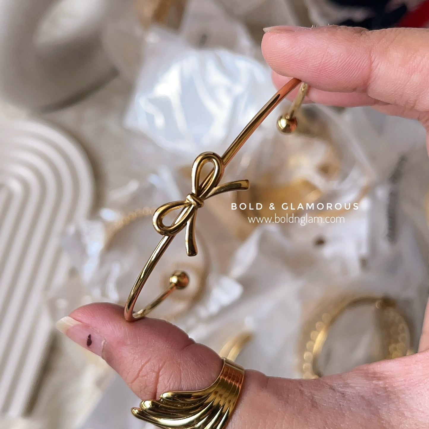 Cuff Bracelet | CB018 | Bow Bracelet