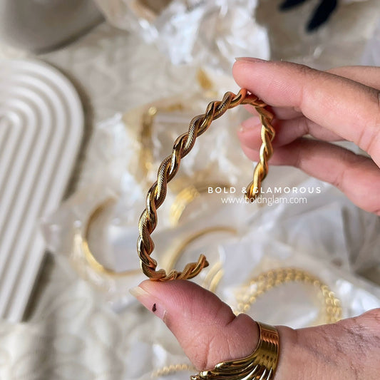 Cuff Bracelet | CB025 | Double Twist